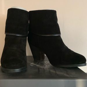 Vince Camuto Black Suede Booties